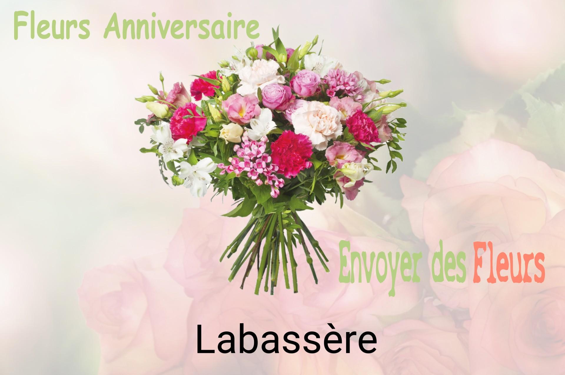 Bouquet de fleurs d’anniversaire livré à Labassère